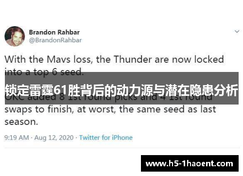 锁定雷霆61胜背后的动力源与潜在隐患分析 锁定雷霆61胜背后的动力源与潜在隐患分析